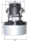 Preview: Vacuum motor Numatic TT 455 - TT 4550