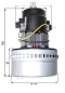 Preview: Vacuum motor Lorito - Oehme SW 75