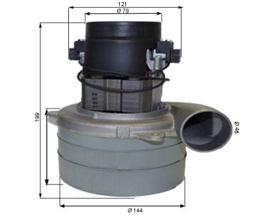 Saugmotor Eureka CV 920