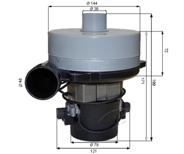 Saugmotor RCM Mark I 552T