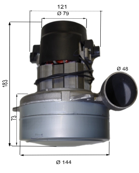 Vacuum motor Duovac SIG-523E