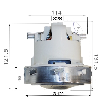 Saugmotor Nilfisk-Alto ATTIX 965-2H/M SD XC