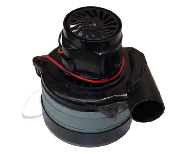 Brushless Vacuum motor 24 V 350 W three stage tangential + nozzle