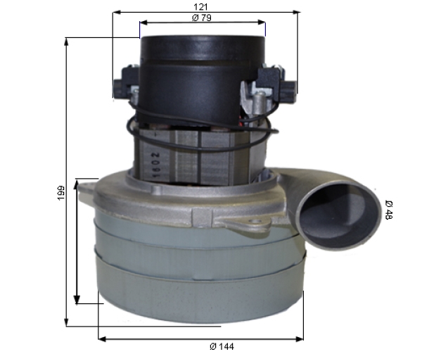 Vacuum motor Eureka CV 920